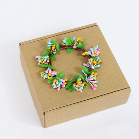 Nouveau Pâques Printemps Coloré Décoratif Guirlande Simulation Pâte De Pâques Guirlande 1PC (1/3)
