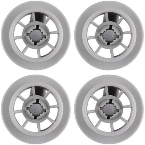 4 Pieces Dishwasher Wheels Lower Basket Wheel Dishwasher Accessories Dishwasher Casters Lower Basket Dishwasher Rollers Plastic Wheel (1/4)