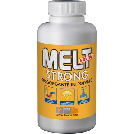 DISGORGANTE IN POLVERE MELT STRONG 600 G Q.TA 12