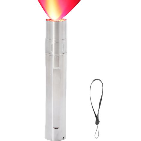 Lampe de thérapie infrarouge portable LED 630 nm, 660 nm, 850 nm, appareil de luminothérapie rouge pour soulager la douleur à domicile (1/5)