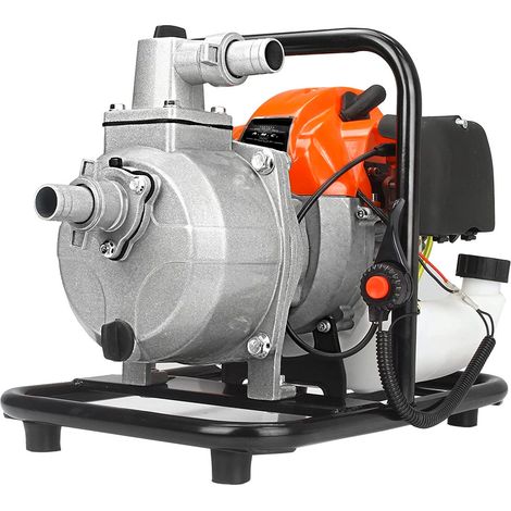 Motopompa a scoppio 2 tempi 52cc 300 Lt al minuto per giardinaggio irrigazione (1/5)