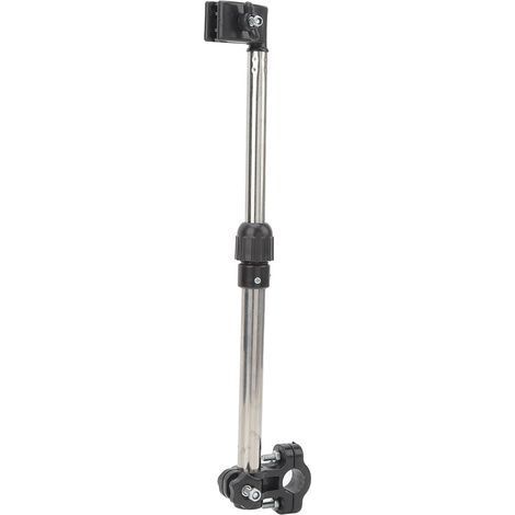Support universel pour parapluie de fauteuil roulant, réglable en acier inoxydable (1/5)