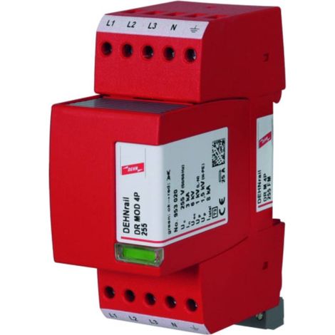 DEHN 953405 DR M 4P 255 FM Scaricatore di sovratensioni Protezione da sovratensioni per: Armadi di distribuzione 8 kA 1 (1/5)