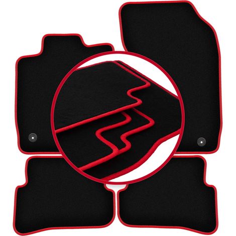 Tapis de voiture CARLUX-RED pour Audi A1 8X berline (2010-) (1/5)