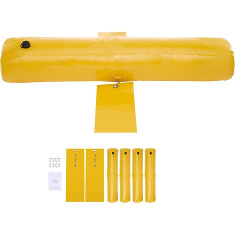 Barrière anti-inondation réutilisable, 4 sacs de protection pour porte et allée (122 x 25 x 17 cm) (1/5)