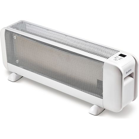 SUPRA CORAIL 1500 – Radiador MICA  1500W  3 Superficies de Calor  Termostato Electrónico  Programable  Seguro y Silencioso  Asas (1/4)