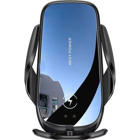 Qi Fast Wireless Car Charger, Car Wireless Charging Stand for iPhone 13/12/11/X/SE/8 Series (1/5)