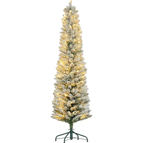 Sapin de Noël artificiel, éclairage LED, blanc, 180 cm, pour salon, décoration intérieure, ambiance fête, format pratique