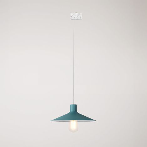 Creative Cables - Candeeiro suspenso Swing Pastel com abajur para sistemas de calhas - lâmpada não incluída