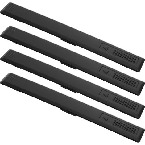 Lot de 4 Caches-Clip de Moulure 78132-68L01 Barres de Toit Compatible avec Swift 2010-2017 Plastique Noir (1/5)