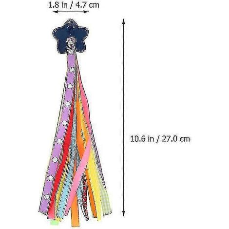 2 paires de rubans décoratifs pour vélo, trottinette et guidon, accessoires pour vélos enfants (1/5)