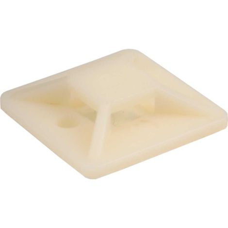 Montaggio fascette inline cable tie mount adesivo 40x40 mm