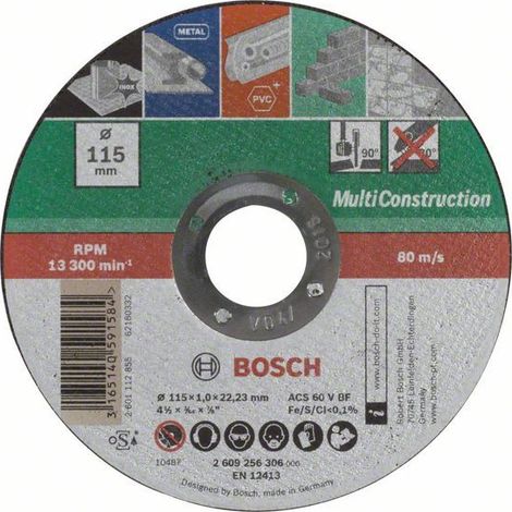 DISCO MULTICONSTRUCTION 115 X 1 MM DIY - 2609256306 (1/2)