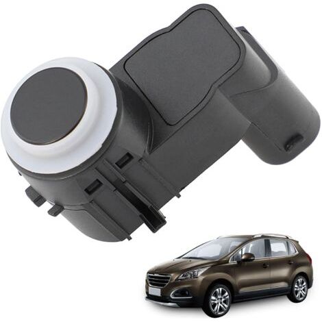 Applicable Radar de ReculVoiture 9677783277, Capteur Stationnement PDC Compatible avec Peugeot 3008 5008,Radar de Recul sans Fil pour Citroen C3 DS3,Radar de Recul sans Fil sans Percage (1/5)
