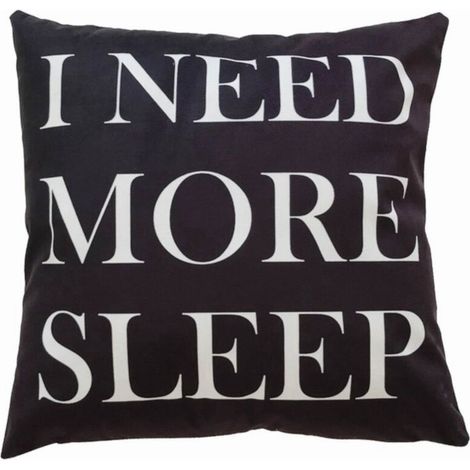 J'ai besoin de plus de sommeil. Oreiller/coussin/taie d'oreiller respirant et résistant pour voiture ou maison. (1/5)