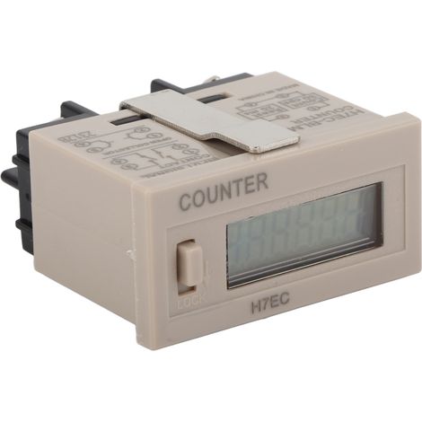Compteur électrique numérique H7EC BLM sans entrée de tension avec écran LCD 6 chiffres (1/5)