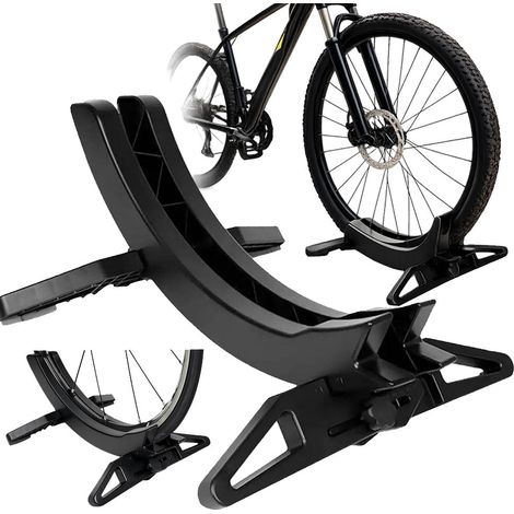 SUPPORT À VÉLOS SUPPORT AU SOL STOCKAGE ENTRETIEN RÉGLABLE (1/5)