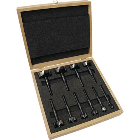 FISCH Juego de brocas Forstner Black Shark 10 pzas. - 031BS0010K (1/2)