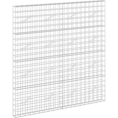 Gabione mit 5 mm Draht und 10x10 cm Maschen 200x10x200 cm vidaXL