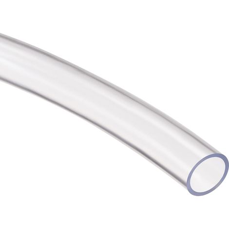 18mm x 21mm 3Pi Transparent Vinyle Tube Élastique Flexible Tuyau (1/4)