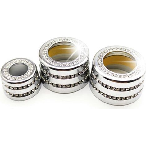 Cache-boutons de climatisation intérieurs de voiture - Compatible avec les modèles 5, 6 et 7 (F01, F15, F07, F25, F26) (1/5)