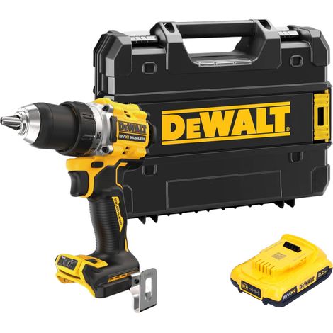 DeWalt DCD 800 NT Perceuse-visseuse sans fil 18 V 90 Nm Brushless + 1x batterie 2,0 Ah + TSTAK - sans chargeur (1/5)