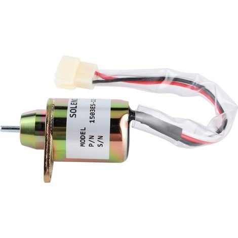 Électrovanne d'arrêt de carburant 119653-77950, de remplacement pour moteur 4TNV94L-SFN et 4TNV98L-SFN (1/5)