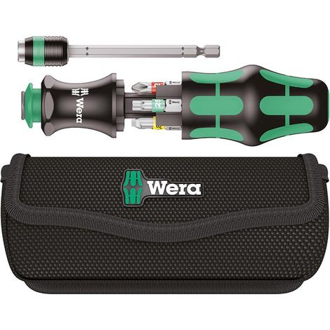 Bitsortiment KK 20 Tool Finder 1 8-tlg.Schlitz/PH/PZD/TORX® WERA