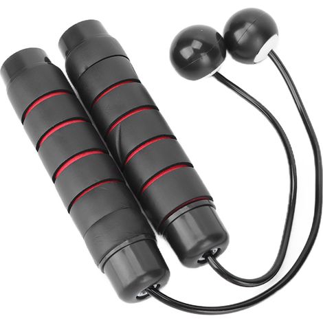 Corde à sauter silencieuse sans corde, double usage : perte de poids, fitness et entraînement. (1/5)