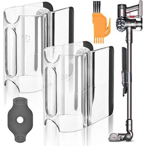 2 Klammer für Dyson V11 V10 V8 V7 Zubehör Halterung, Halter Befestigung Clip für Dyson Bürstendüse Halterung, Staubsauger Ersatzteile (1/5)