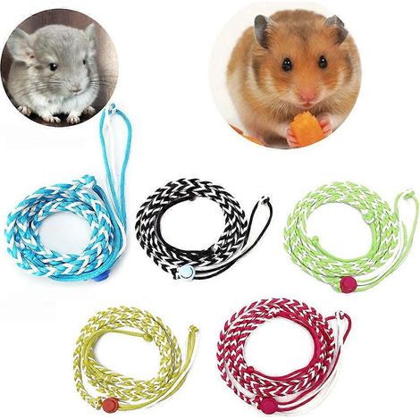 Harnais confortable et réglable pour hamsters, furets, écureuils et petits animaux (1/4)
