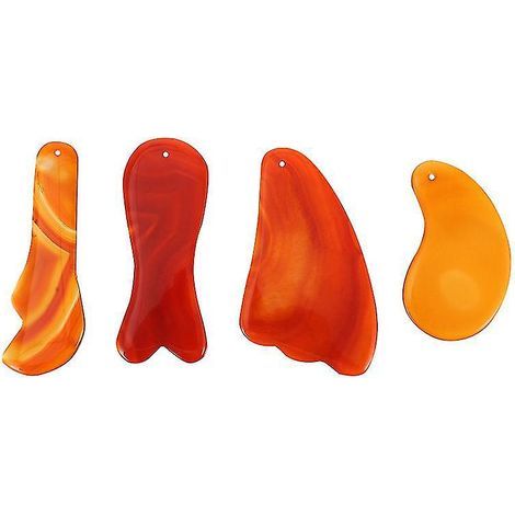 Planches à gratter en agate pour le massage (1/3)