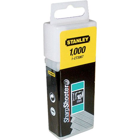 STANLEY 1-CT306T GRAFFETTE 10 MM PZ.1000