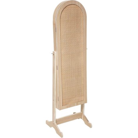 Table de chevet / Table de nuit coloris noir - Longueur 47,1 x Profondeur 30 x Hauteur 65,5 cm -PEGANE-