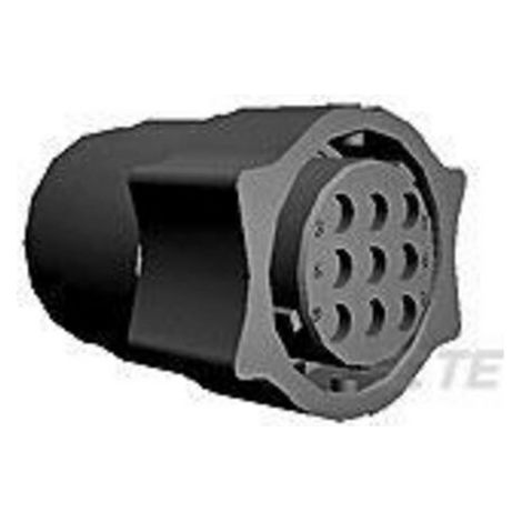 TE Connectivity 1445807-3 Cosse cylindrique mâle mâle, droit Nombre total de pôles: 9 Série (connecteur rond): CPC 1 pc (1/2)