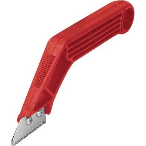 Professioneller Schaber Modeco Wolframstahl metallisch (1/2)