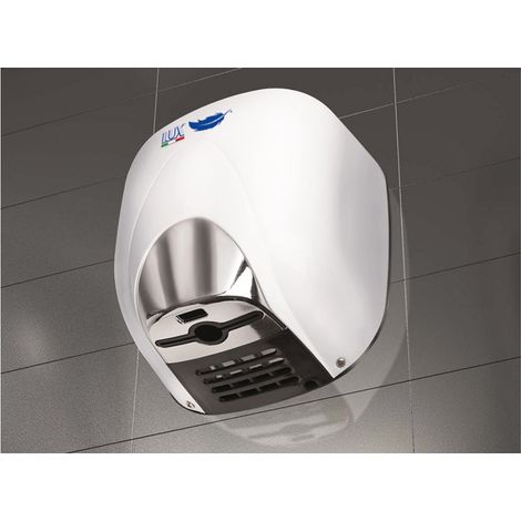 Asciugamani Bianco da parete Norte 1100 W HOT