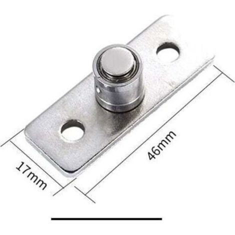 Guide de Plancher de Porte de Grange en Acier Inoxydable Rouleau Guide de Sol Porte Coulissante Quincaillerie Accessoires Insérer (1/4)