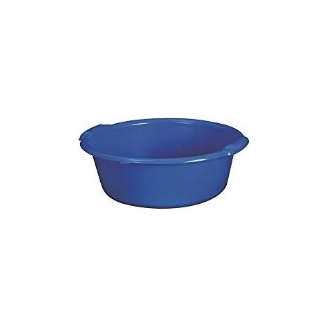 ALUMINIUM ET PLASTIQ - Bassine ronde 11l ø38 x16cm bleu