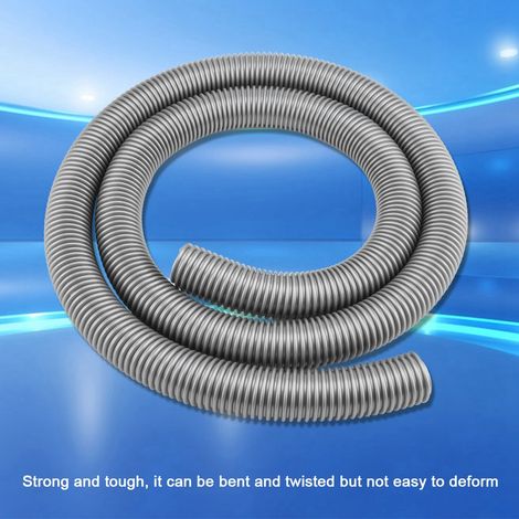 Tuyau flexible 2m pour aspirateur domestique, tube souple diamètre intérieur 32mm extérieur 39mm, accessoire de rechange universel (1/5)