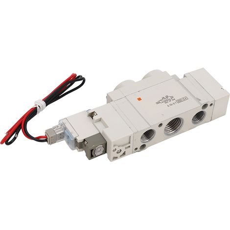 Électrovanne pneumatique, interrupteur pneumatique électrique 2 positions 5 voies pour commande d'automatisation (1/5)