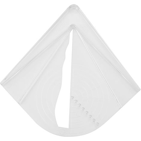 Localisateur de Centre en Plastique pour Travail du Bois Carré, Rond, Octogonal et Hexagonal (1/5)