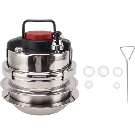 Autocuiseur inox 304 1,4L pour 2-3 personnes, compatible gaz et induction, va au lave-vaisselle (1/5)