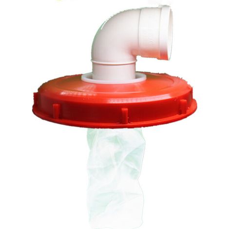 ZVD Couvercle de Réservoir IBC avec Filtre en Nylon Lavable pour Réservoir d'eau de Pluie IBC 1000 litres,Filtre À Couvercle IBC Accessoires de Réservoir IBC,Filtre à Eau de Pluie en Nylon (245mm quat (1/5)