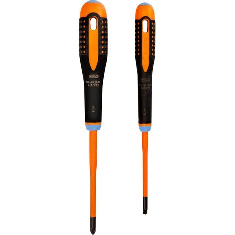 Bahco Insulated Ergo Slim Combi Screwdriver Twin Pack