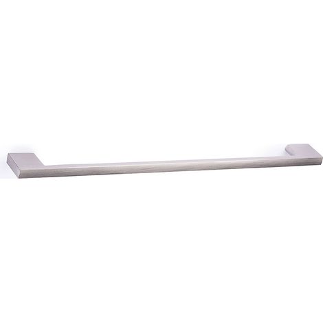 Asa de aluminio con acabado níquel satinado, dimensiones:284x9x27mm y entrepuntos:256mm - (1/5)