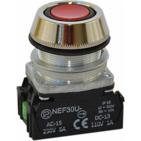 NEF30-UKXY pulsante rosso W0-NEF30-UK XY C