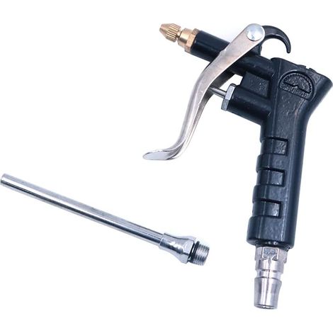 Pistolet de soufflage de poussière Metal Pistolet de pulvérisation à Pompe à air et buse allongée (1/5)