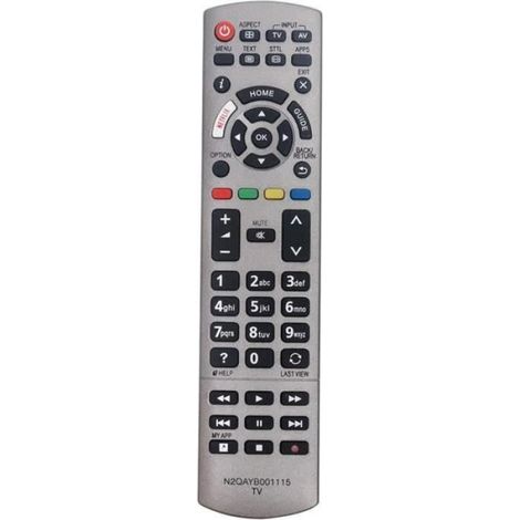 Remplacement Télécommande Panasonic TV pour N2QAYB001115 (1/3)