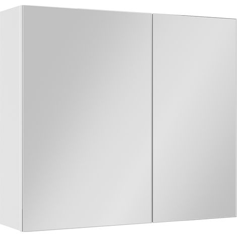 Badspiegelschrank Lavia, Weiß, 70 x 60.2 cm, Vicco (1/5)